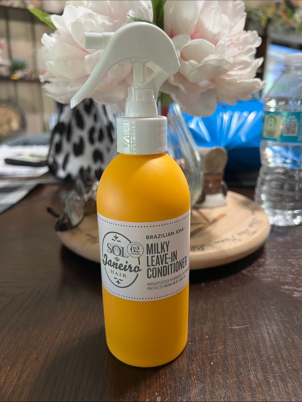 New Sol de Janeiro Milky Leave-In Conditioner Spray - Bright Yellow Bottle
